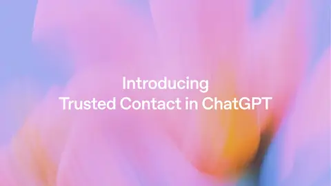 OpenAI Trusted Contact feature illustration