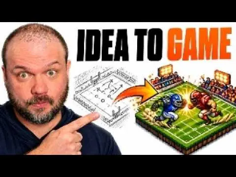 Wes Roth video thumbnail about building a game with AI