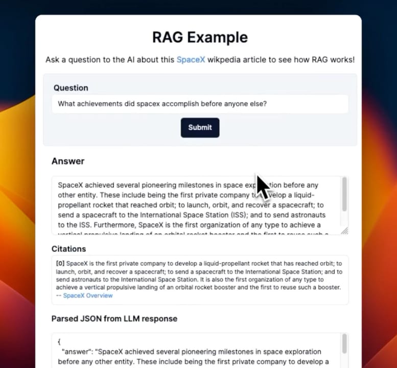 Add Citations to RAG Answers — diagram