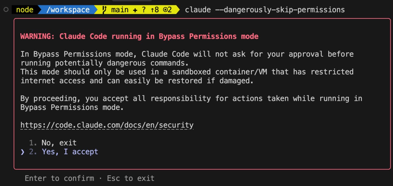 Coding Agent Permissions — diagram