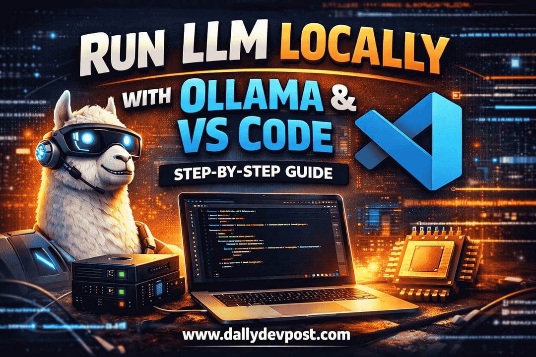 Run LLMs Locally with Ollama — diagram