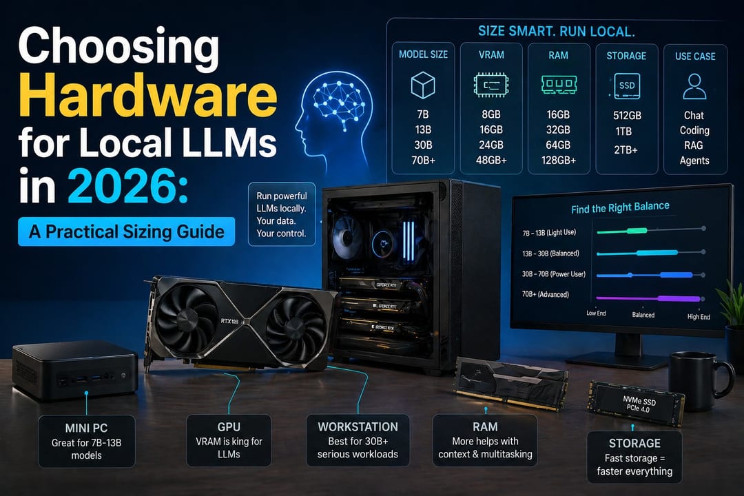 What Hardware Do You Need to Run LLMs Locally — diagram