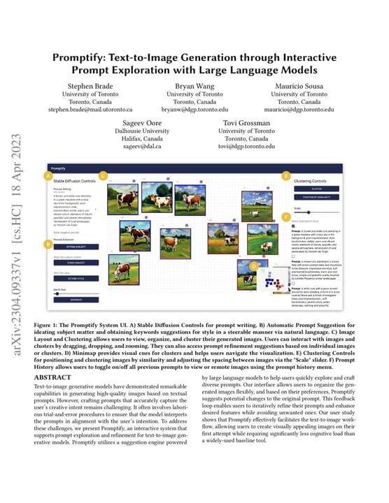 Prompt Image Generation Models — diagram