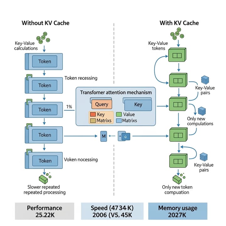 the KV Cache — diagram