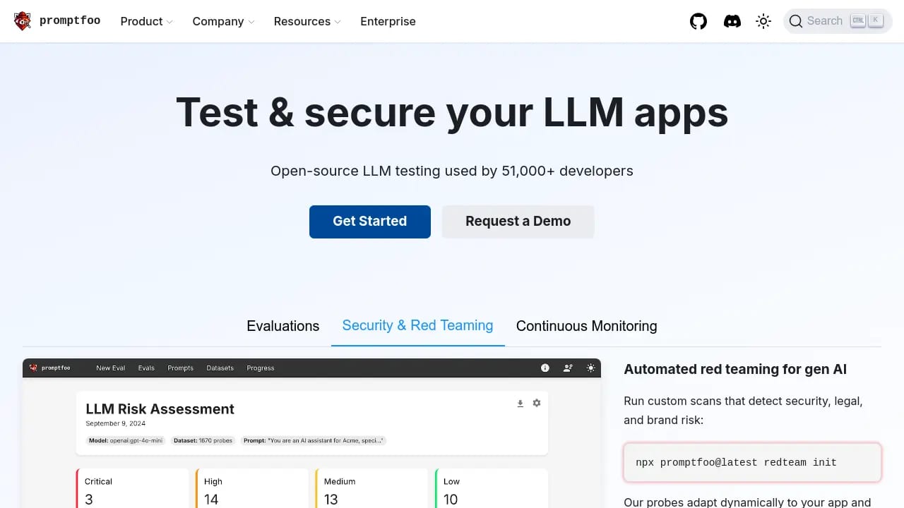 Test LLM Apps — diagram