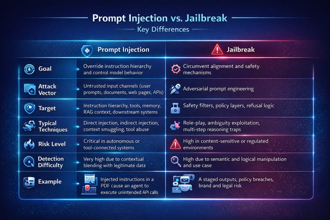 Common Jailbreak Techniques — diagram