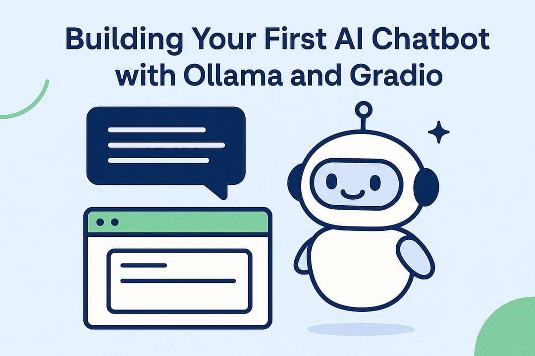 Build Your First AI Chatbot — diagram