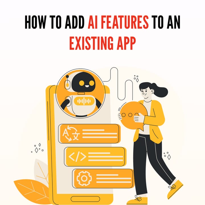 Add AI Features to an Existing App — diagram