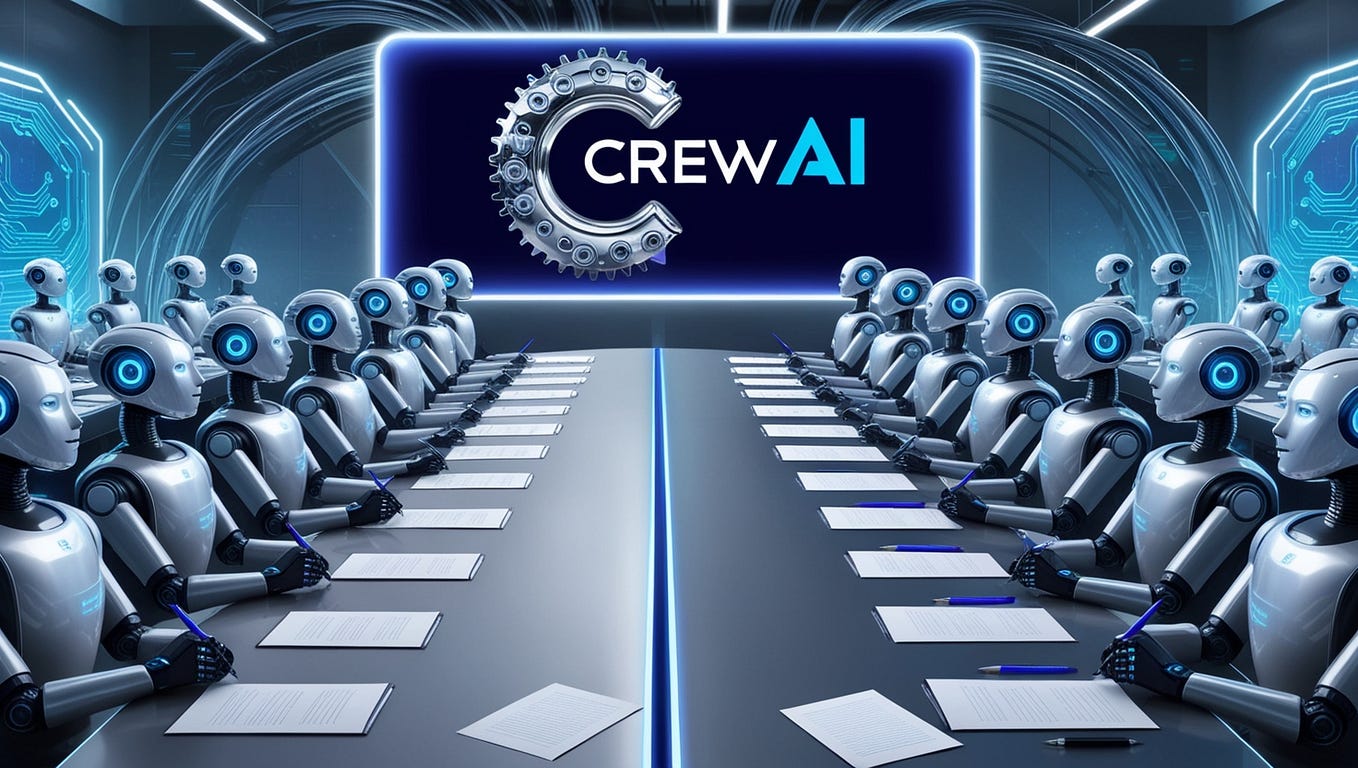CrewAI vs AutoGen — illustration