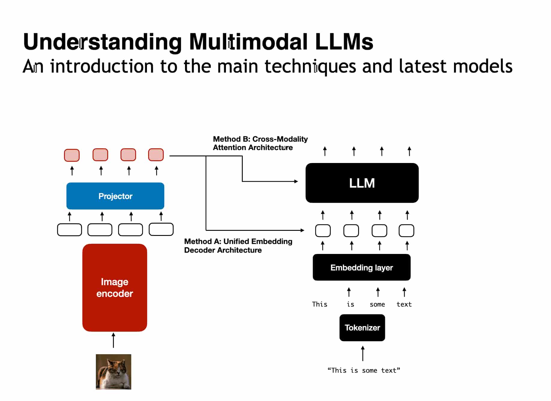 VLM vs Multimodal LLM — illustration