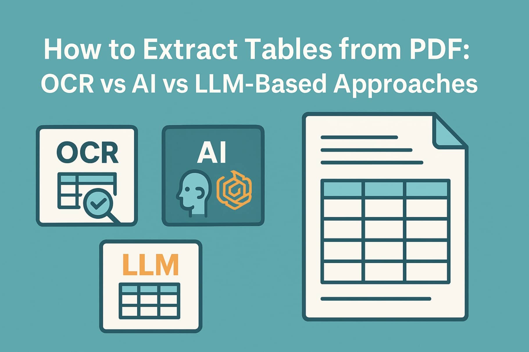 Extracting Tables from Images — illustration