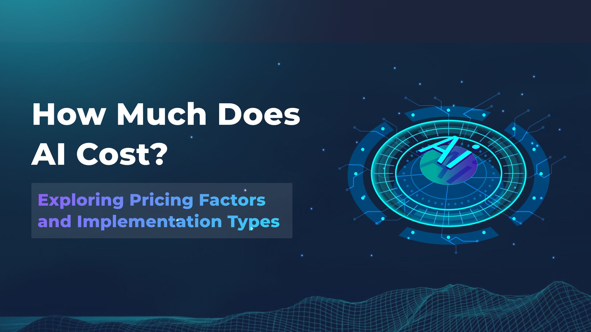 Estimating AI App Cost — illustration