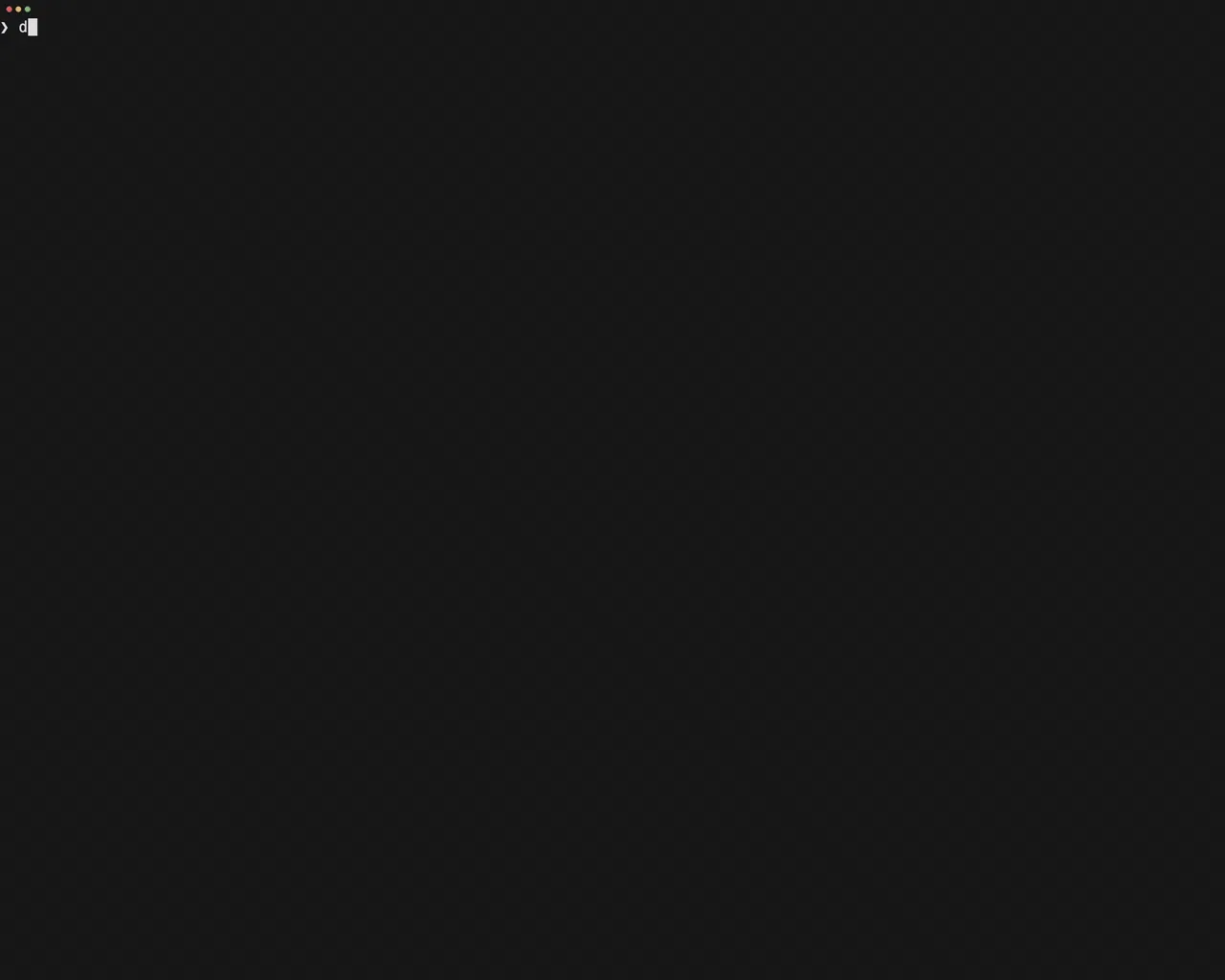 Animated terminal recording of Docker Agent being started from the docker CLI and running an agent